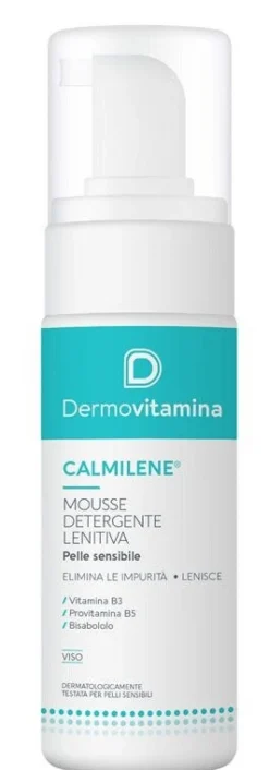 Dermovitamina Calmilene Mousse Detergente Lenitiva Viso 150ml