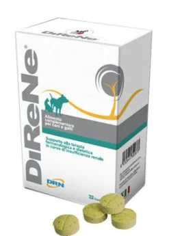 Direne Alimento Complementare Cani/Gatti 32 Compresse