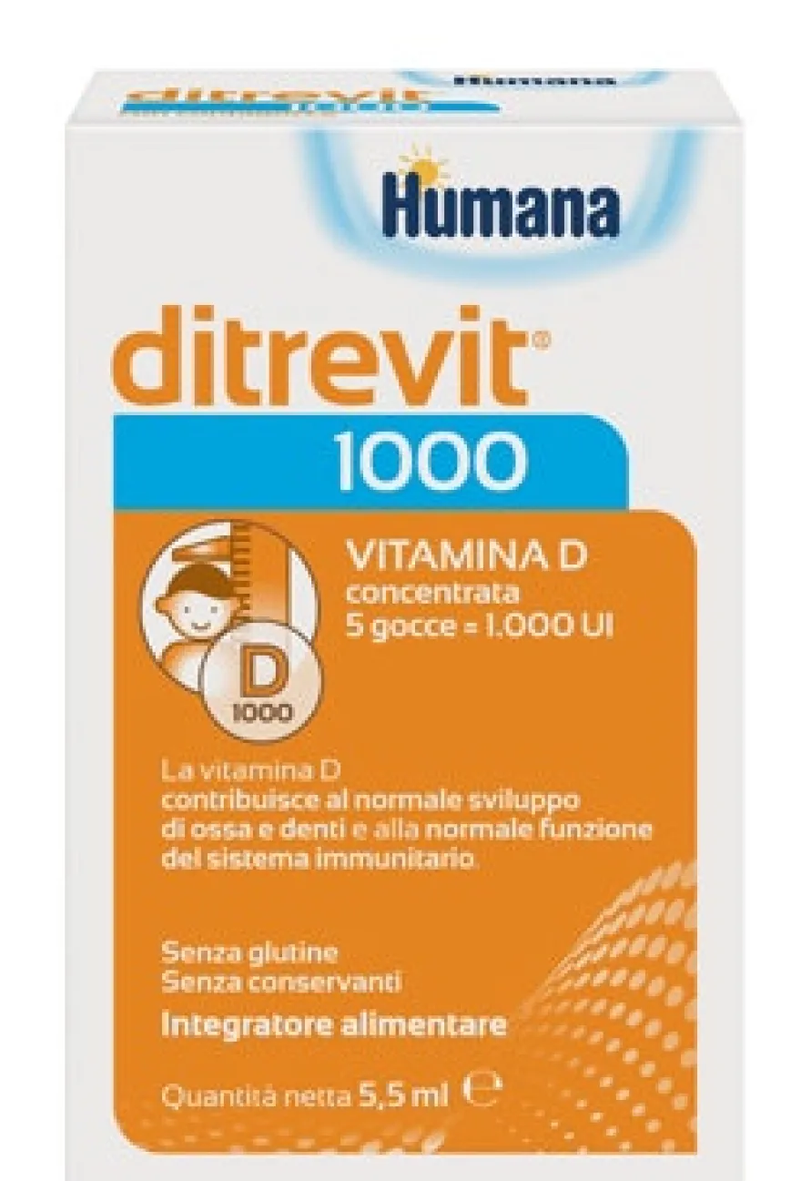 Ditrevit 1000 5,5ml - Integratore di Vitamina D Alta Qualità
