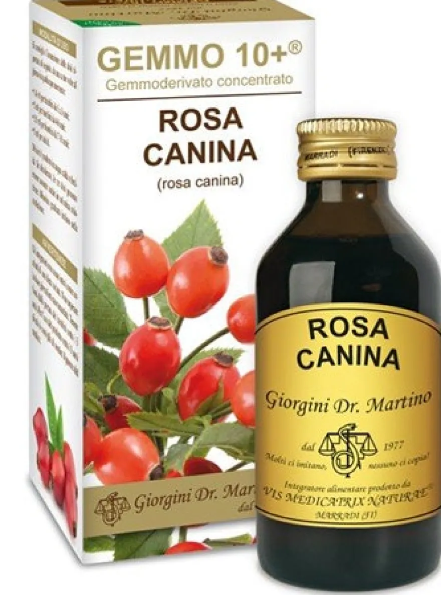 Dr Giorgini Gemmo 10+ Rosa Canina Liquido Analcolico 100ml