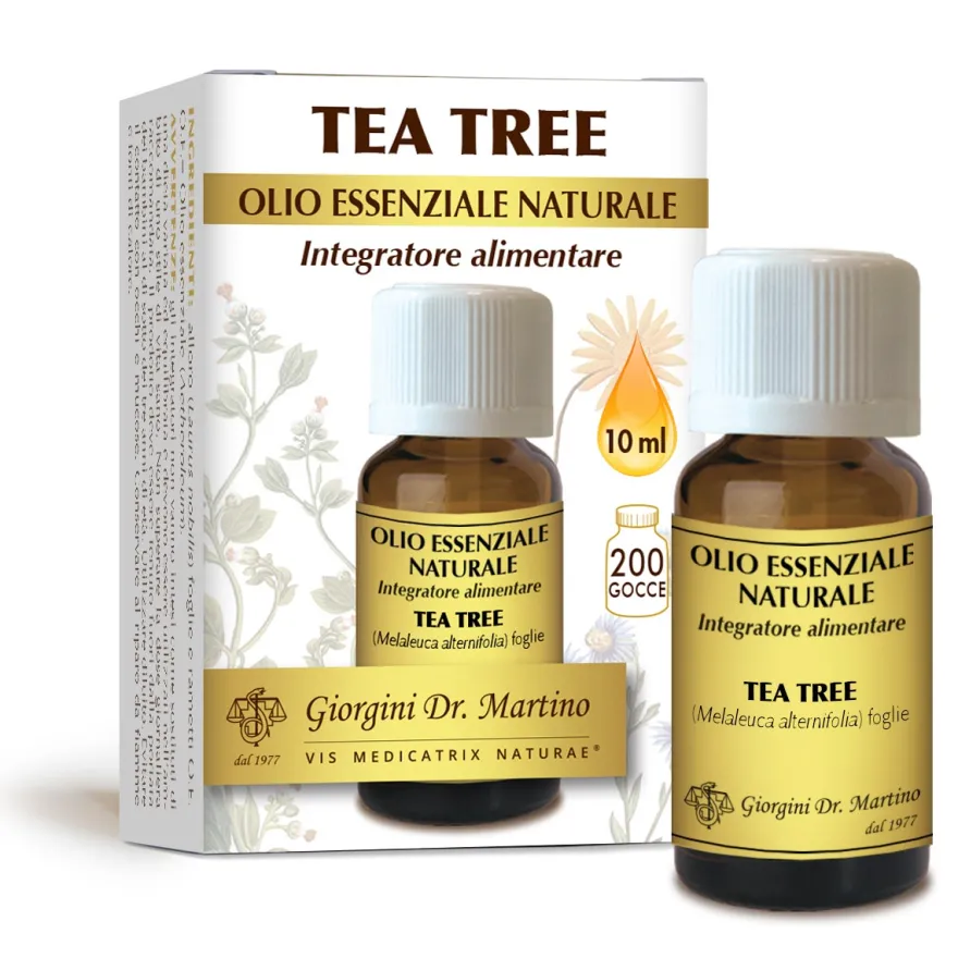 Dr Giorgini Tea Tree Olio Essenziale Naturale 10ml
