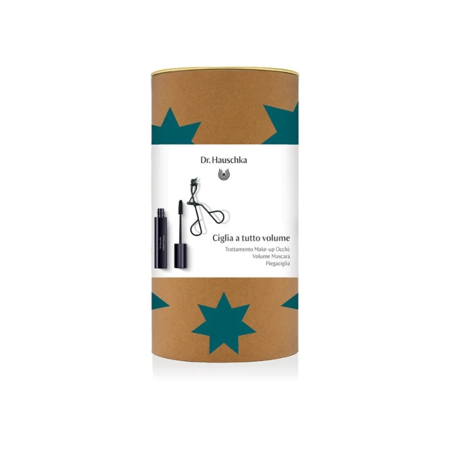 Dr. Hauschka Cofanetto Volume Mascara 8 ml + Piegaciglia