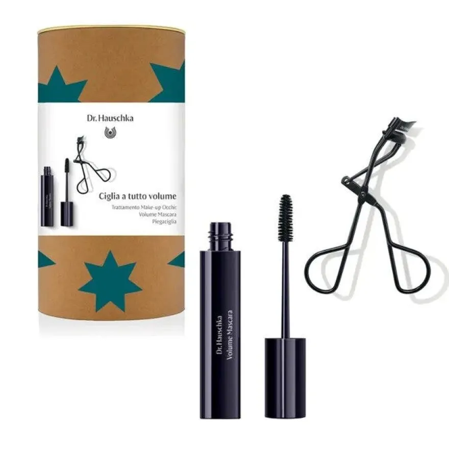 Dr. Hauschka Cofanetto Volume Mascara 8 ml + Piegaciglia