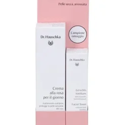 Dr. Hauschka On Pack Crema Alla Rosa Giorno Viso 30ml + Lozione Tonificante 10ml