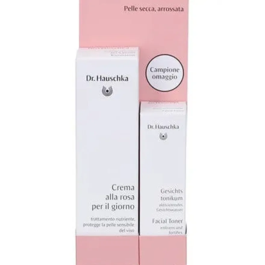 Dr. Hauschka On Pack Crema Alla Rosa Giorno Viso 30ml + Lozione Tonificante 10ml