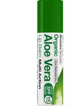 Dr Organic Aloe Burrocacacao 1 Stick Labbra