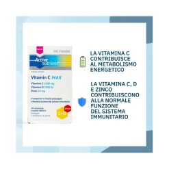Dr Theiss Active Nutrient Vitamina C Max 30 Compresse
