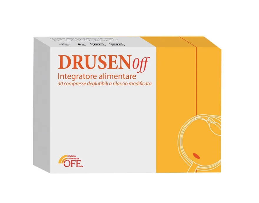 DRUSENOFF 30 compresse - Integratore per la salute degli occhi