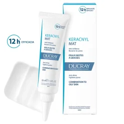Ducray Keracnyl Crema Gel Opacizzante Pelle Grassa/Tendenza Acneica 30ml