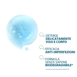 Ducray Keracnyl Gel Detergente Pelle Grassa 200ml