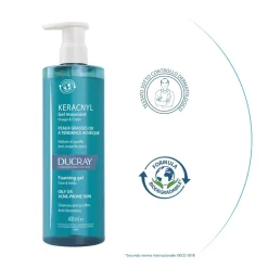 Ducray Keracnyl Gel Detergente Pelle Grassa 400ml