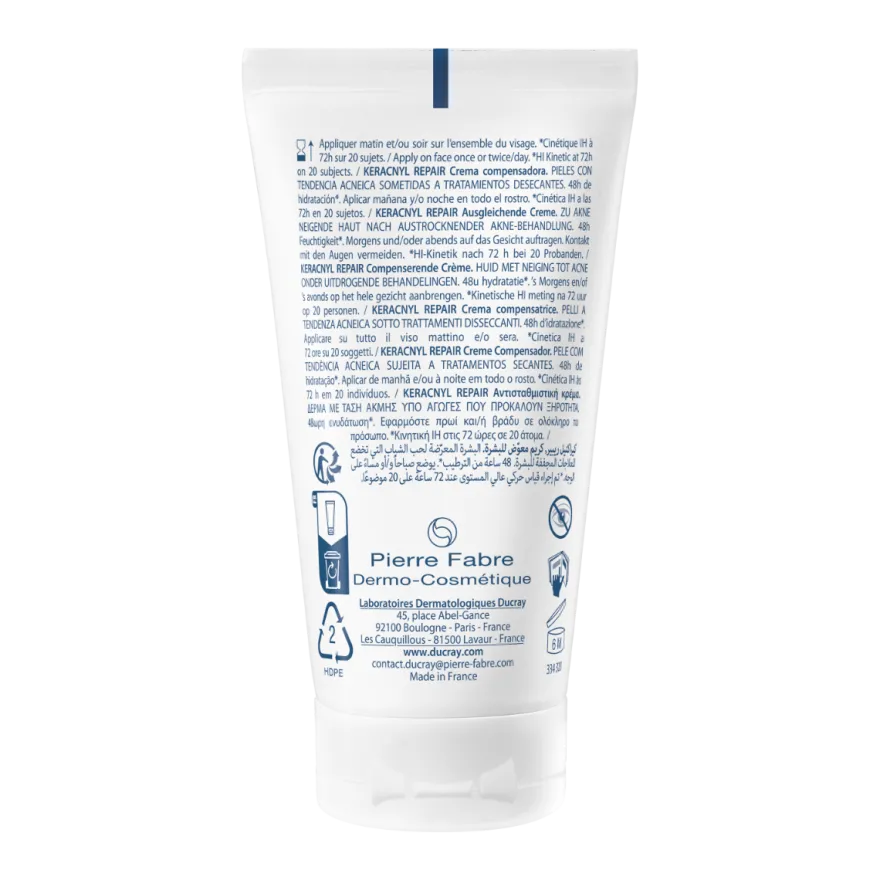 Ducray Keracnyl Repair Crema Compensatrice 50ml