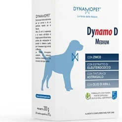Dynamo D Medium Mangime Complementare Per Cani 20 Bustine