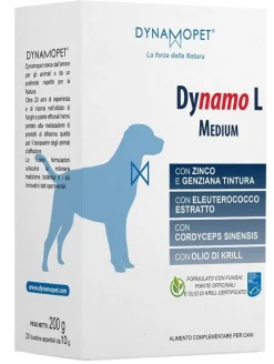 Dynamo L Medium Mangime Complementare Per Cani 20 Bustine