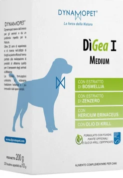 Dynamopet Digea I Medium Alimento Complementare Per Cani 20 Bustine