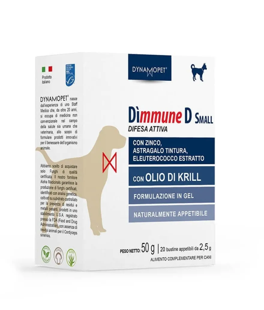 Dynamopet Dimmune D Small 20 Bustine 2,5g