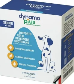 Dynamoplus Alimento Complementare Per Il Benessere Quotidiano Per Cani Senior 30 Bustine