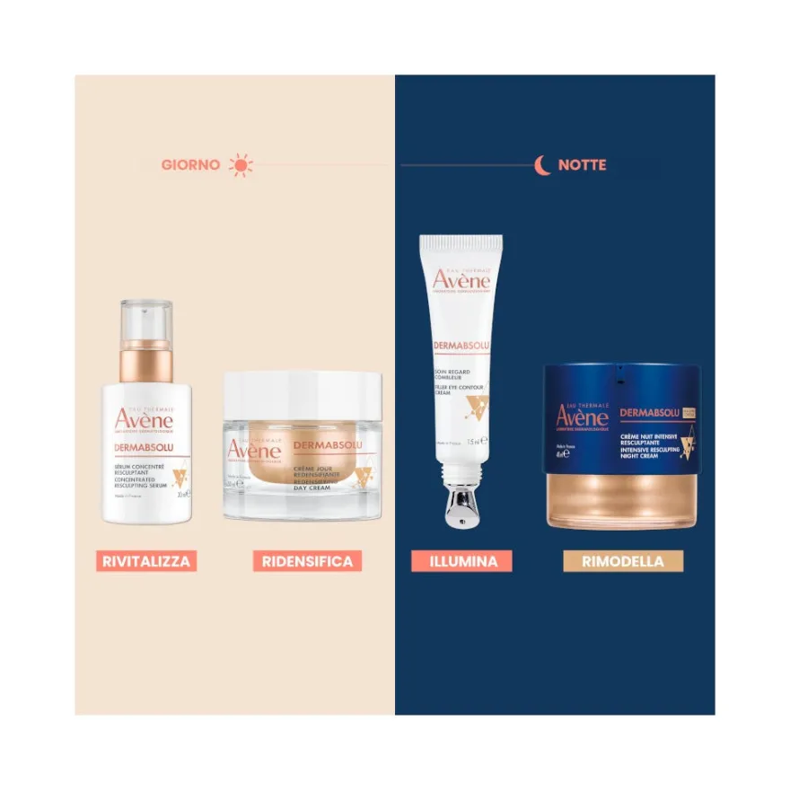 Eau Thermale Avene Dermabsolu Trattamento Contorno Occhi Riempitivo 15ml