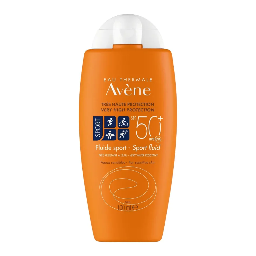 Eau Thermale Avene Protezione Solare Molto Alta Fluido Sport SPF 50+ 100ml