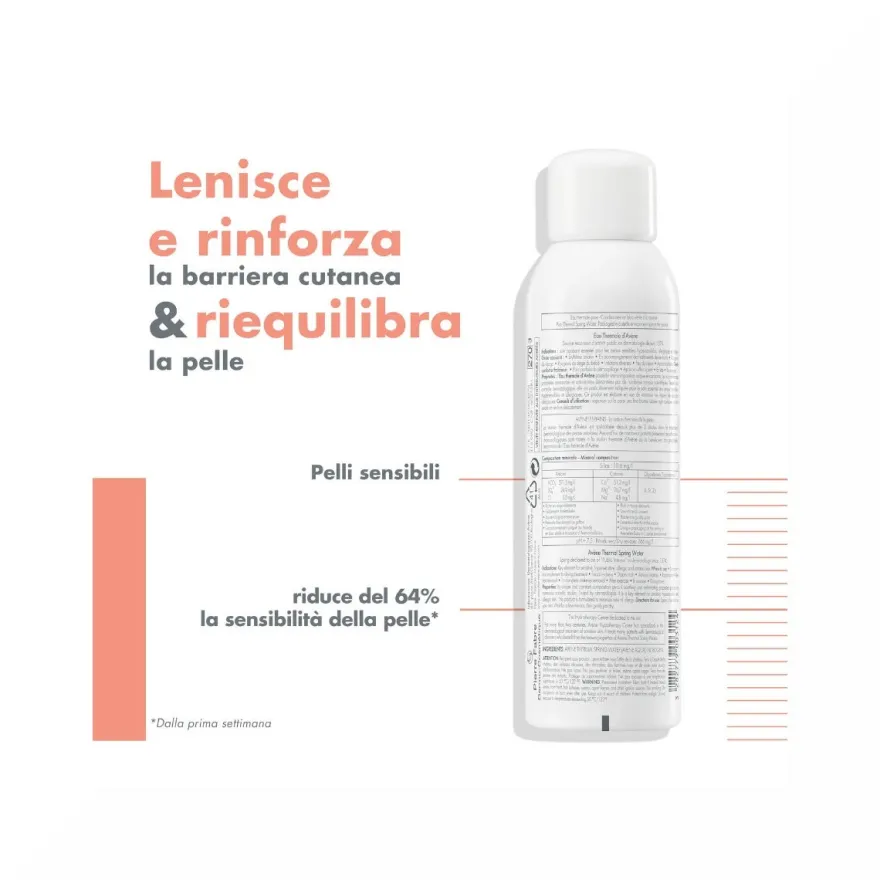 Eau Thermale Avène Acqua Termale Spray Pelle Sensibile 150ml