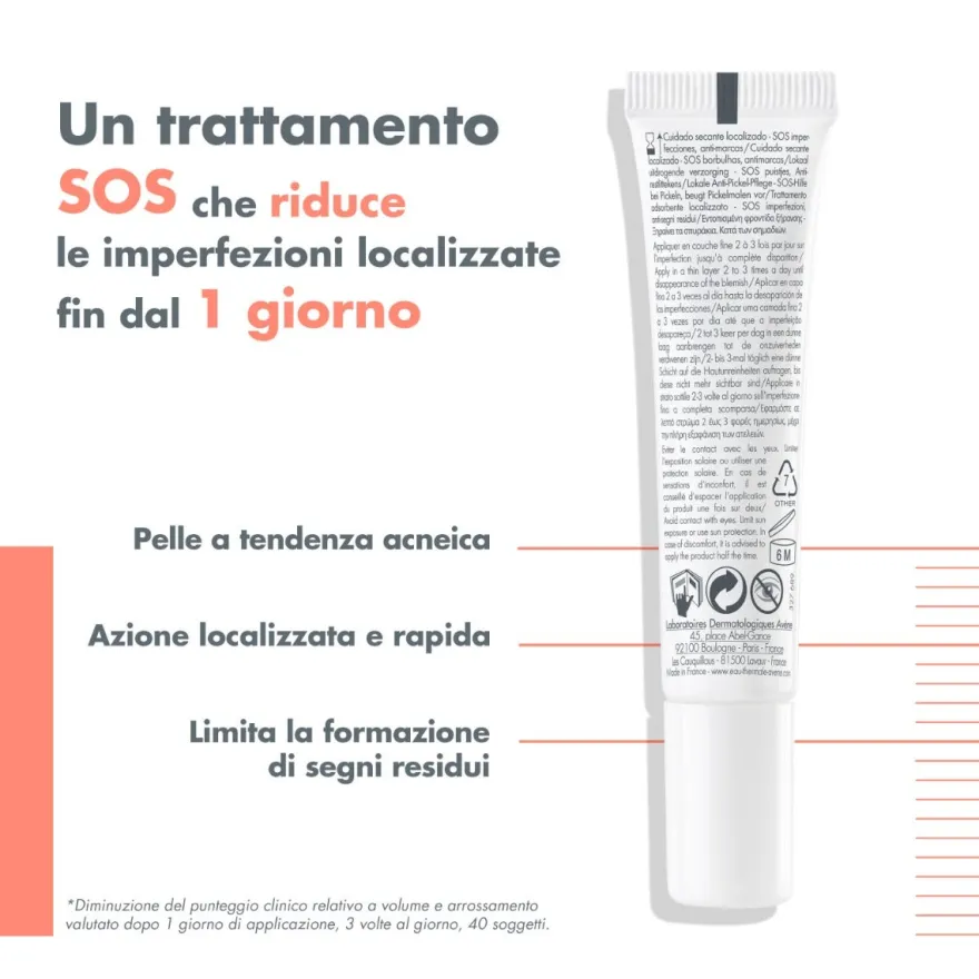 Eau Thermale Avène Cleanance Comedomed 15ml - Trattamento Acne