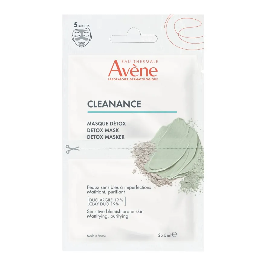 Eau Thermale Avène Cleanance Maschera Detox 2x6ml