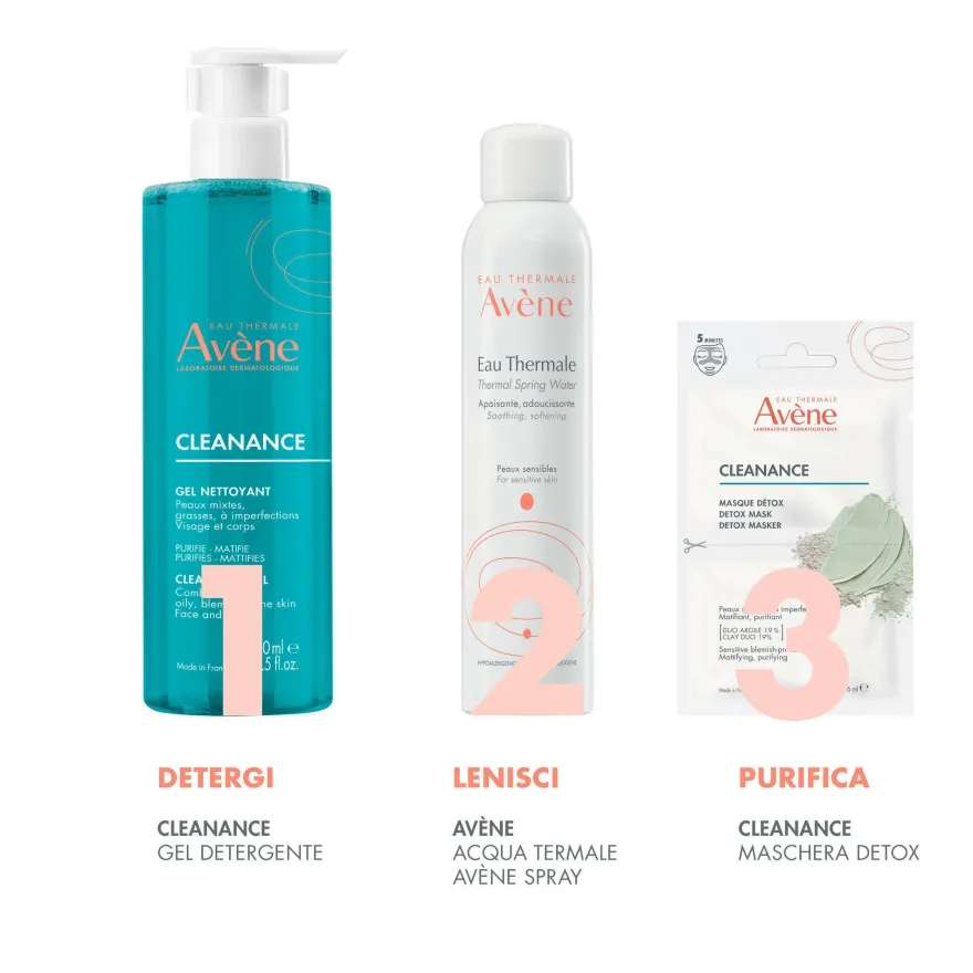 Eau Thermale Avène Cleanance Maschera Detox 2x6ml