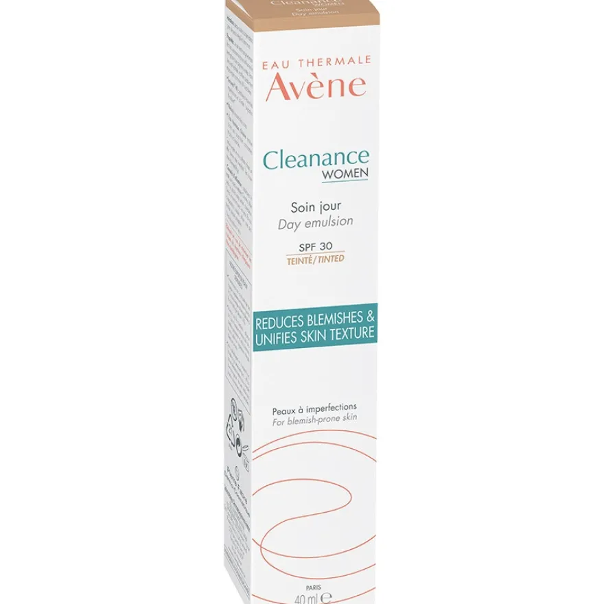 Eau Thermale Avène Cleanance Women Trattamento Giorno Colorato SPF30 Pelle Adulta Con Imperfezioni 40ml