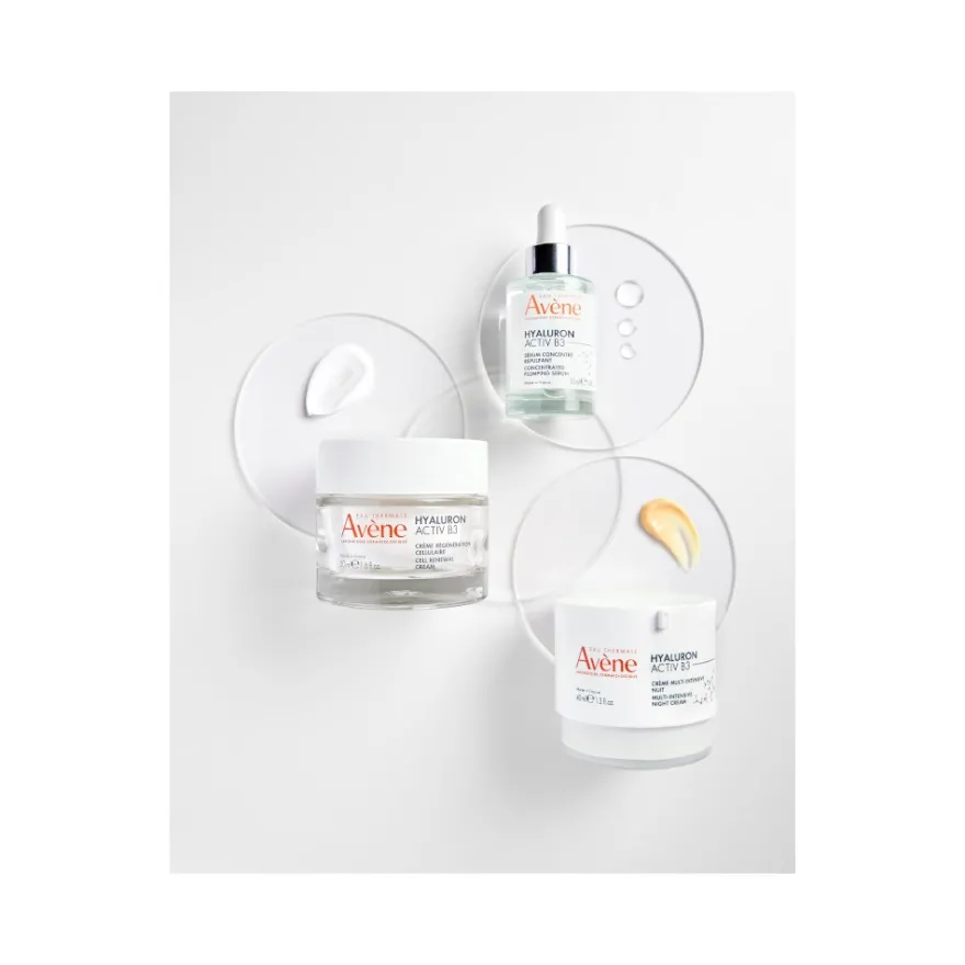 Eau Thermale Avène Hyaluron Activ B3 Crema Notte Multi-Intensiva Antirughe 40ml