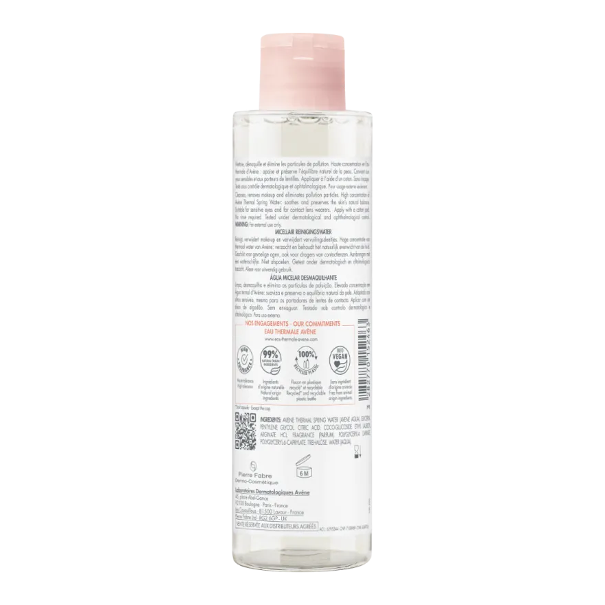 Eau Thermale Avène Les Essentiels Acqua Micellare Detergente Struccante 200ml