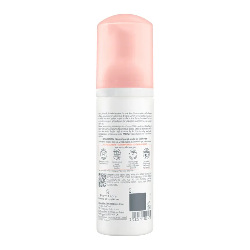 Eau Thermale Avène Les Essentiels Mousse Opacizzante Detergente 150ml