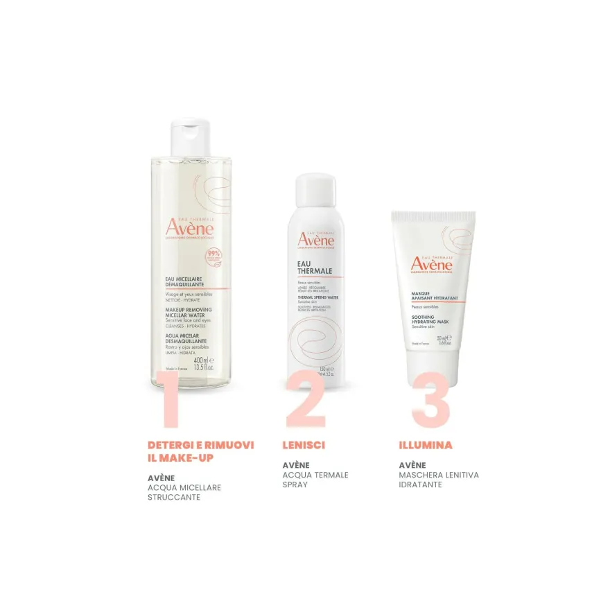 Eau Thermale Avène Les Essentiels Maschera Lenitiva Idratante 50ml