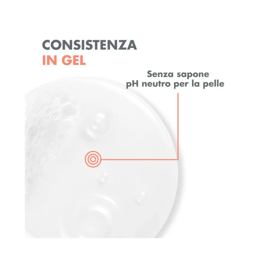 Eau Thermale Avène Xeracalm Nutrition Gel Detergente Pelle Secca 500ml