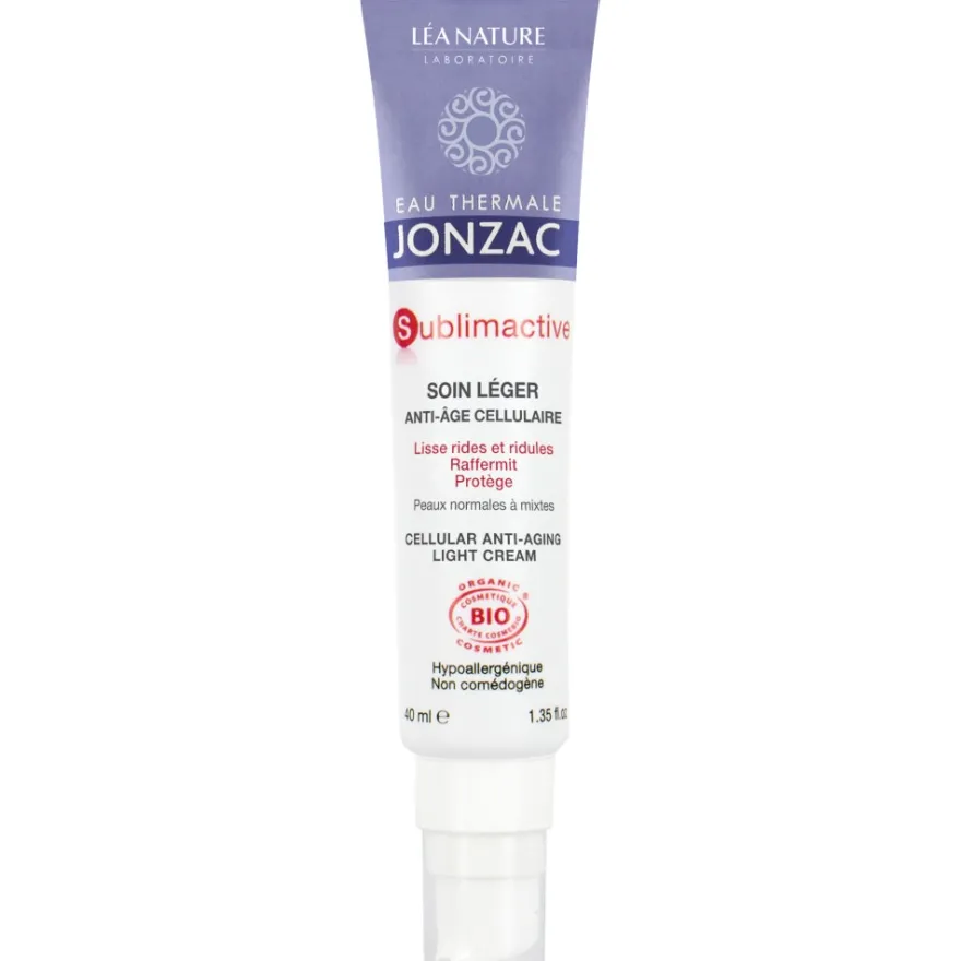 Eau Thermale Jonzac Crema Leggera Levigante Anti-Age Sublimactive Viso 40ml