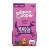 Edgard & Cooper Adult Carne Fresca Di Cervo E Anatra Allevata A Terra Senza Cereali Cibo Secco per Cani 7kg