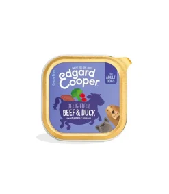 Edgard & Cooper Adult Manzo E Anatra Senza Cereali Cibo Umido per Cani 150g