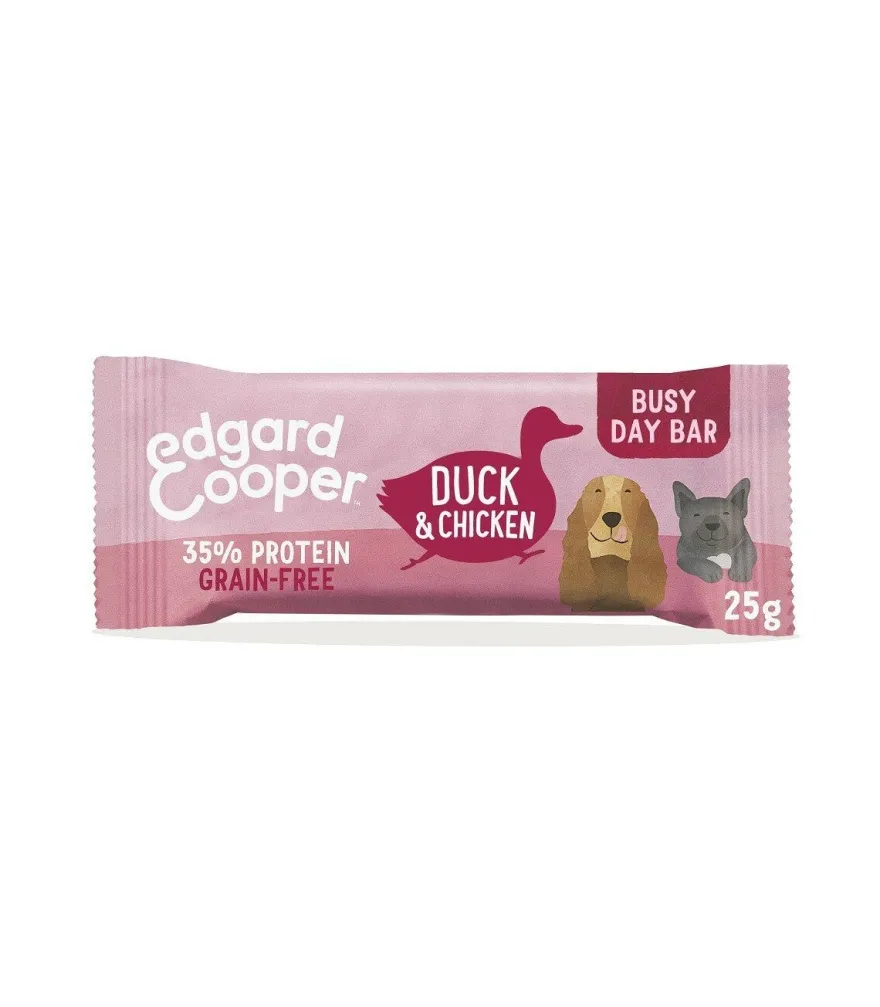 Edgard & Cooper Barretta Di Anatra E Pollo Senza Cereali per Cani 25g