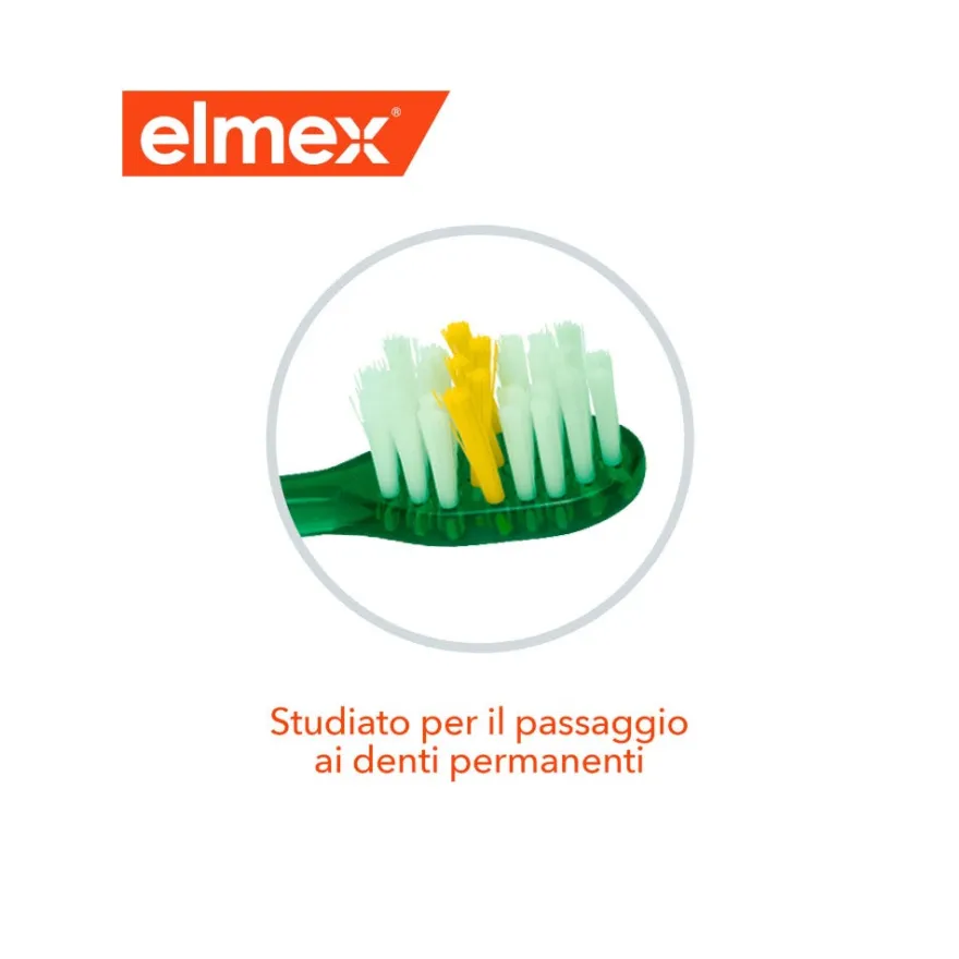 Elmex Spazzolino Junior 6/12 Anni Bambini Morbido