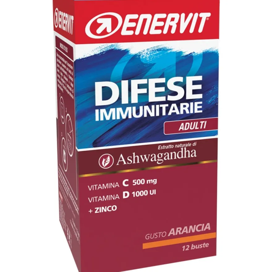 Enervit Difese Immunitarie Adulti Gusto Arancia 12 Buste