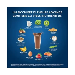 Ensure Advance Integratore Proteico Cioccolato 850g - Nutrizione Ottimale