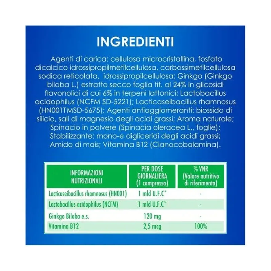 Enterogermina Active Age Vitamina b12 Fermenti Lattici Probiotici Benessere Flora Intestinale Antiossidante Riduzione Stanchezza 28 cpr