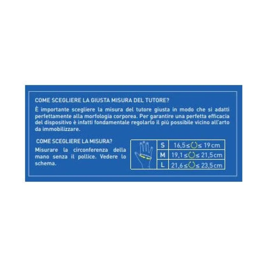 Epitact Tutore Di Immobilizzazione Polso Pollice Destra Taglia L