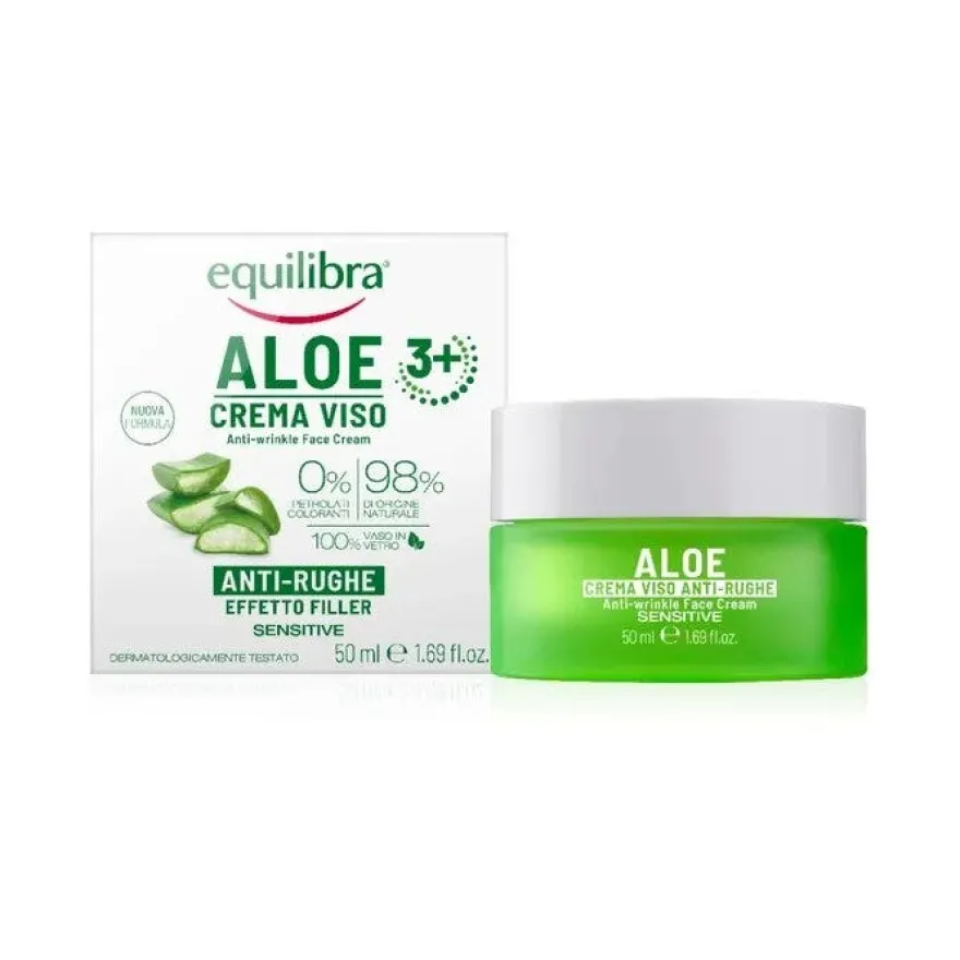 Equilibra Aloe Crema Viso Anti-Rughe 50ml