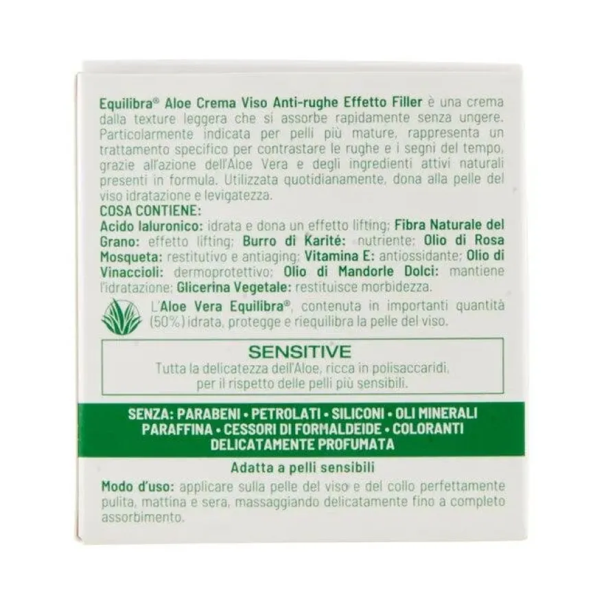 Equilibra Aloe Crema Viso Anti-Rughe 50ml