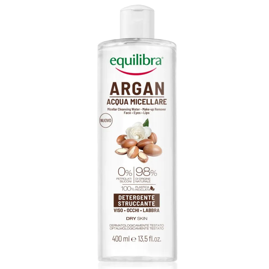 Equilibra Argan Acqua Micellare Detergente Struccante 400ml