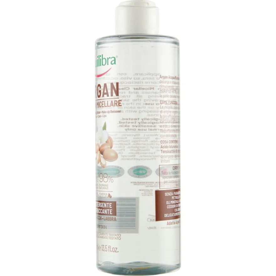 Equilibra Argan Acqua Micellare Detergente Struccante 400ml