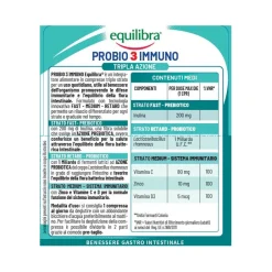 Equilibra Probio 3 -immuno 30 Compresse Triplostrato