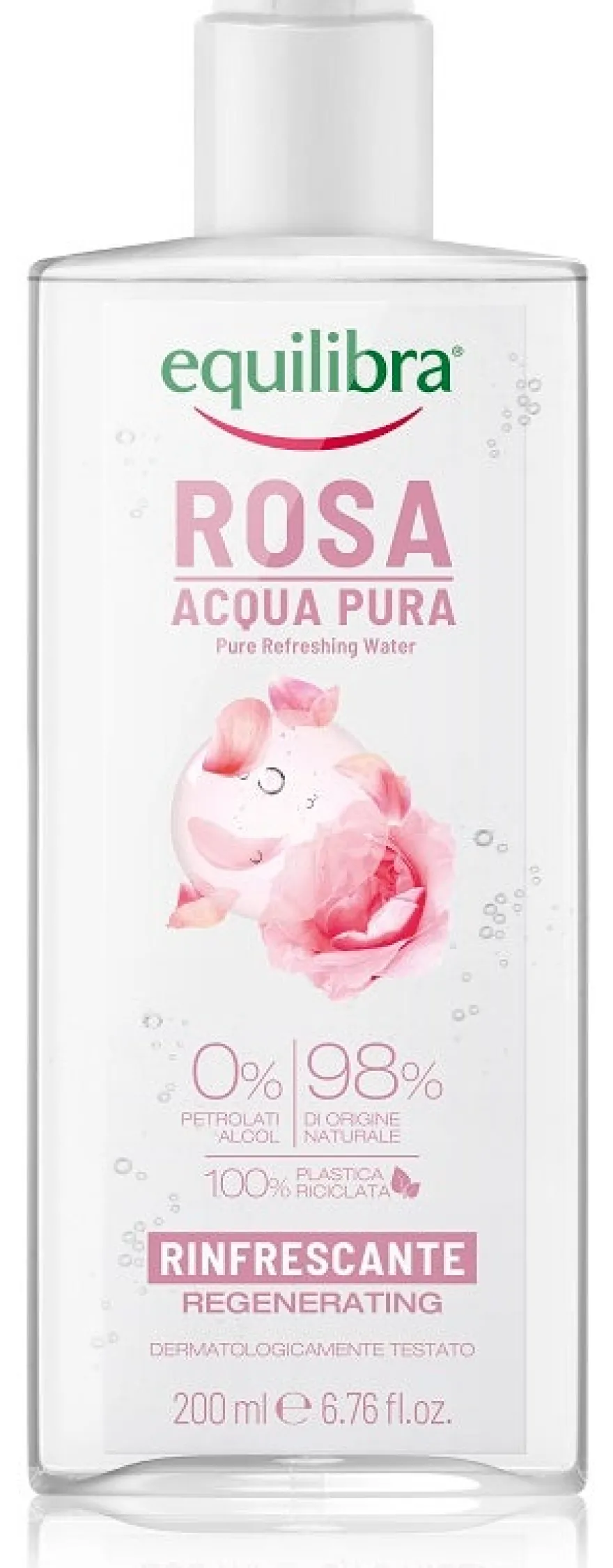 Equilibra Rosa Acqua Pura Tonificante 200ml