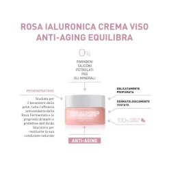 Equilibra Rosa Ialuronica Crema Viso Anti-aging 50ml