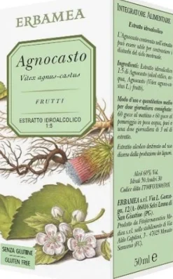 Erbamea Agnocasto Estratto Idroalcolico 50ml